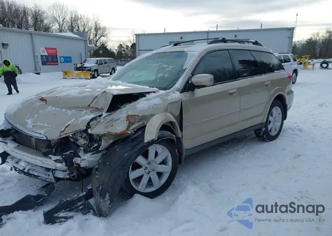 2008 Subaru Outback 2.5I Limited/2.5I Limited L.l. Bean Edition z USA, uszkodzony, nr VIN 4S4BP62C187357412